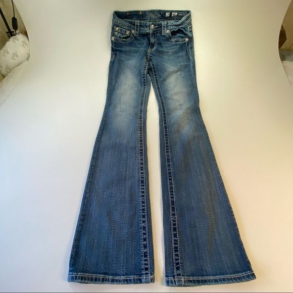 Miss Me Western Jeans JP5649B Boot Embroidered 27 - Picture 8 of 16